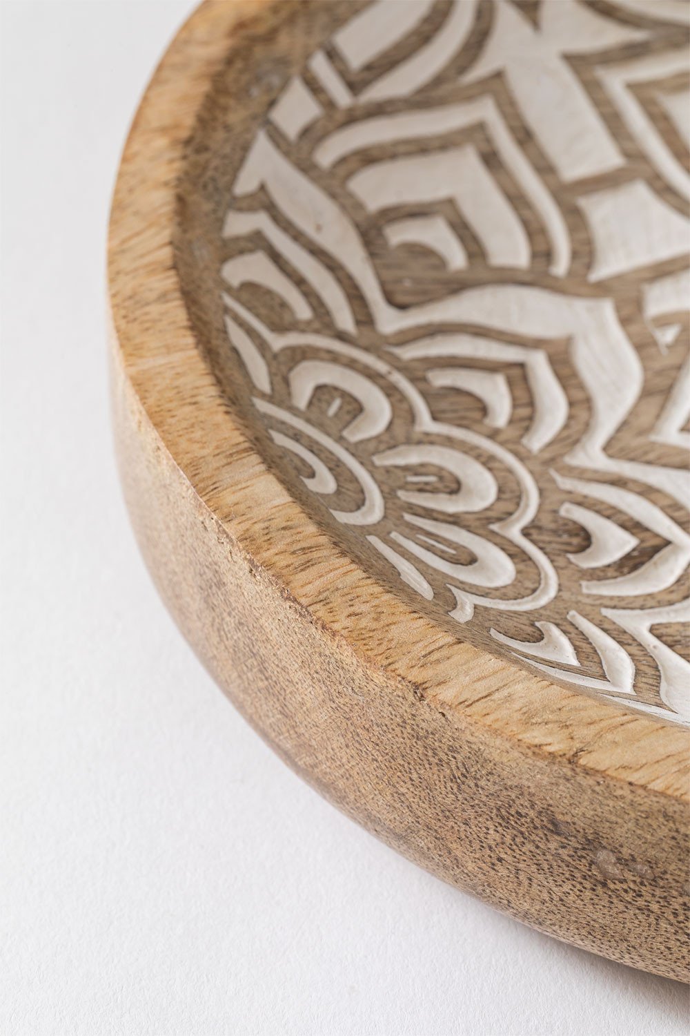 Set of 2 Mango Wood Decorative Trays BREDA, gallery image 4