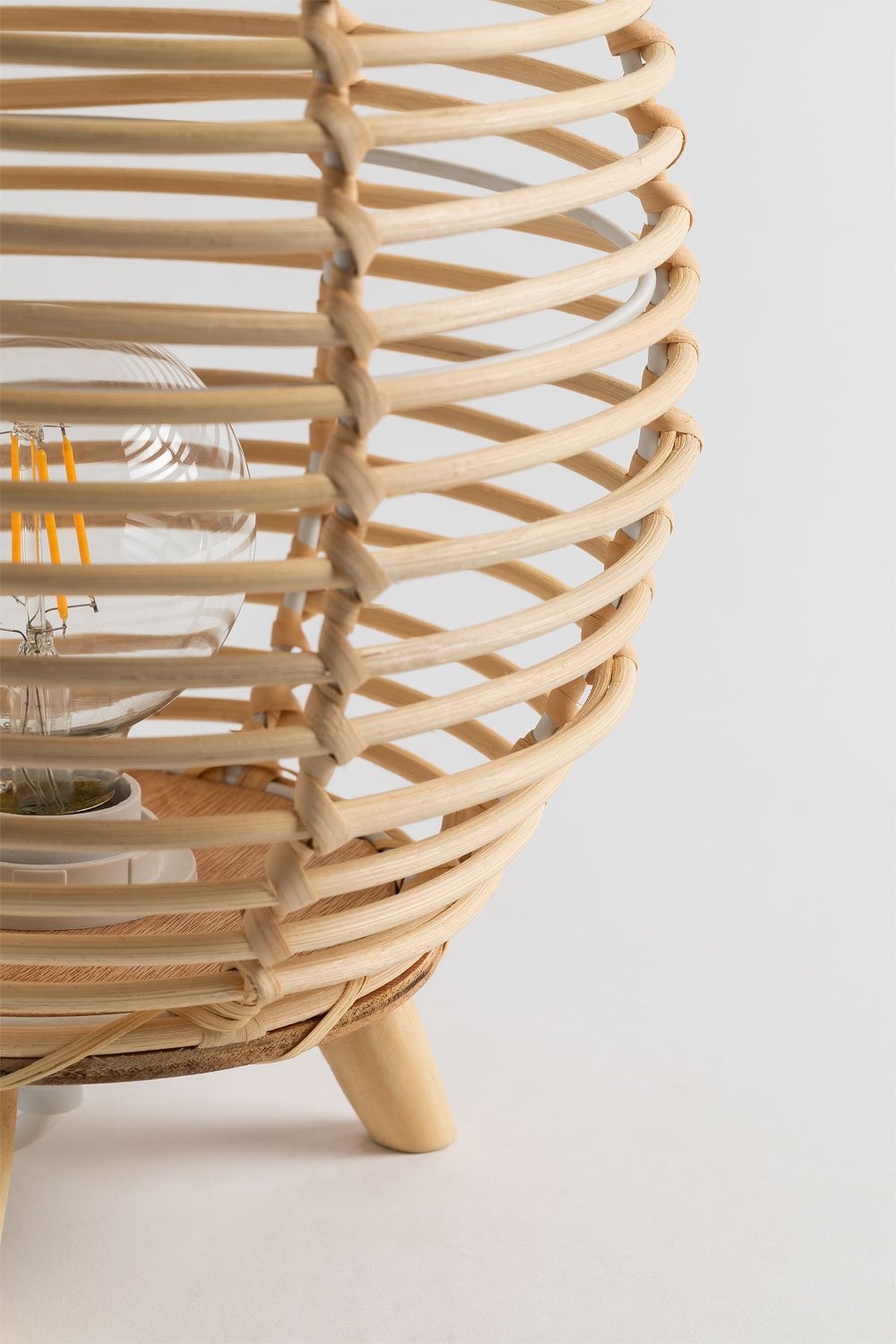 Andry bamboo outdoor table lamp, gallery image 3