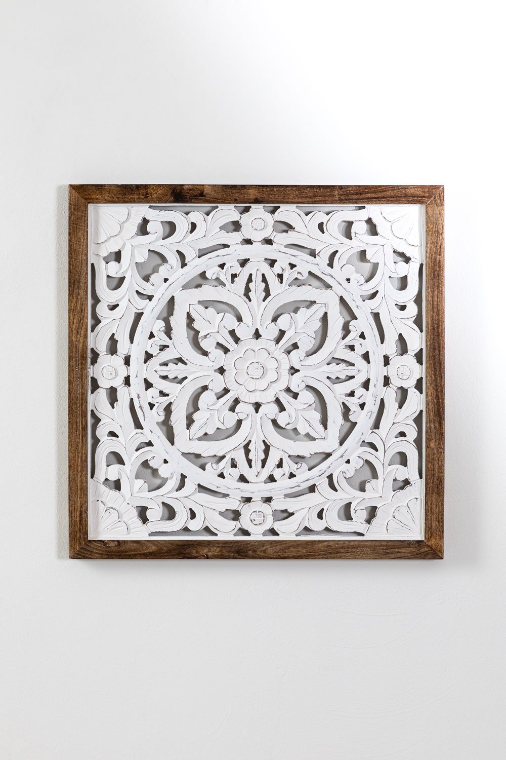 Decorative Panel in Wood (64x66 cm) Narmadas, gallery image 1