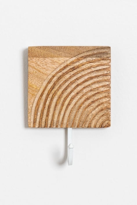 Manypur Mango Wood Wall Coat Rack