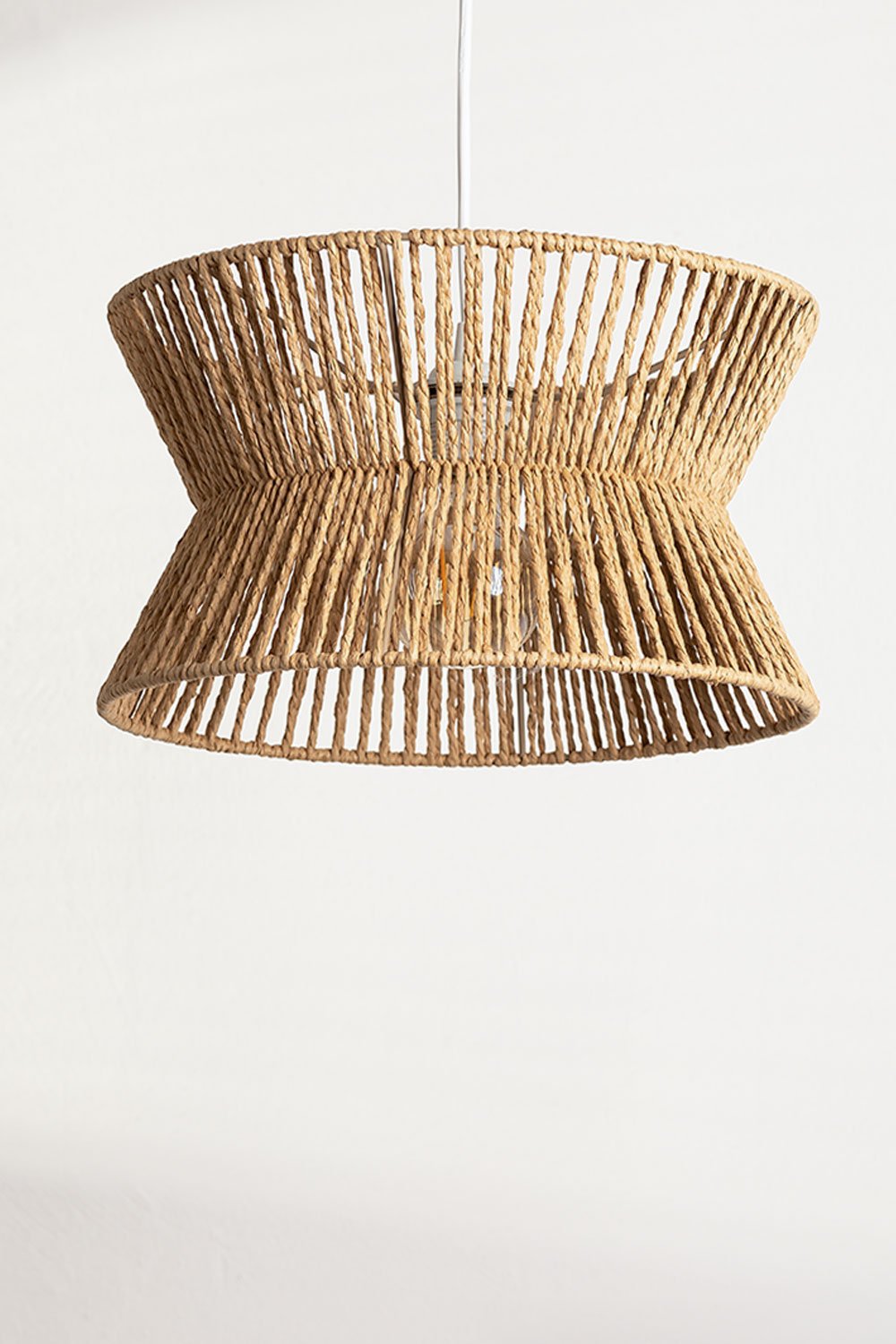 Braided Paper Ceiling Lamp Bonny , gallery image 2