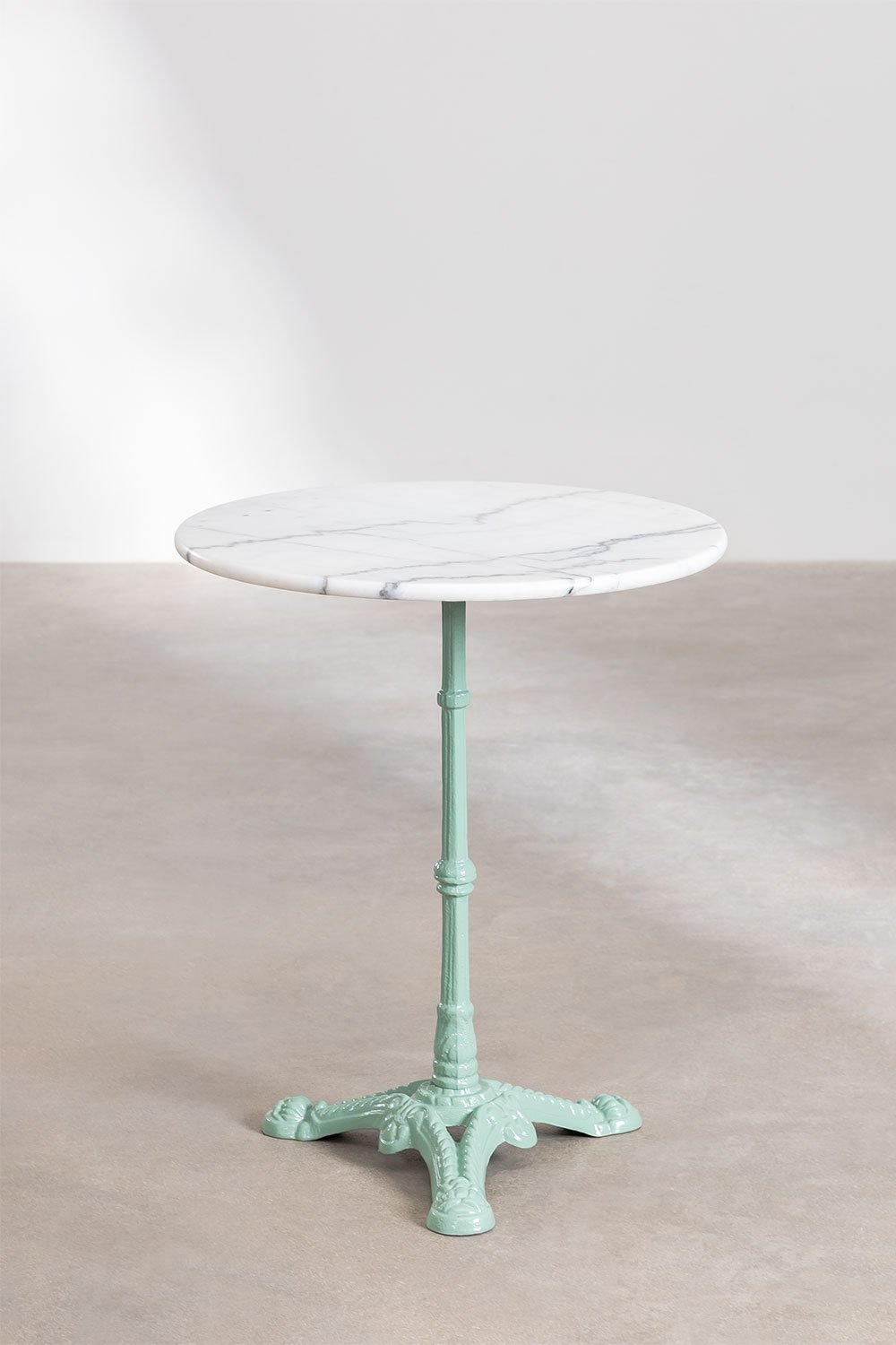 Round Marble Bar Table Moka , gallery image 2