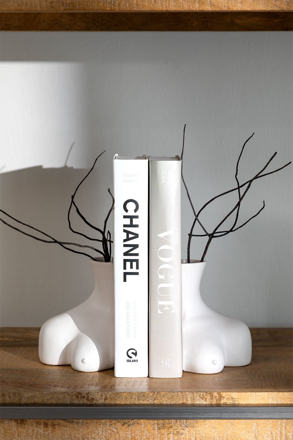 Set of 2 Ceramic Bookends Murys SKLUM