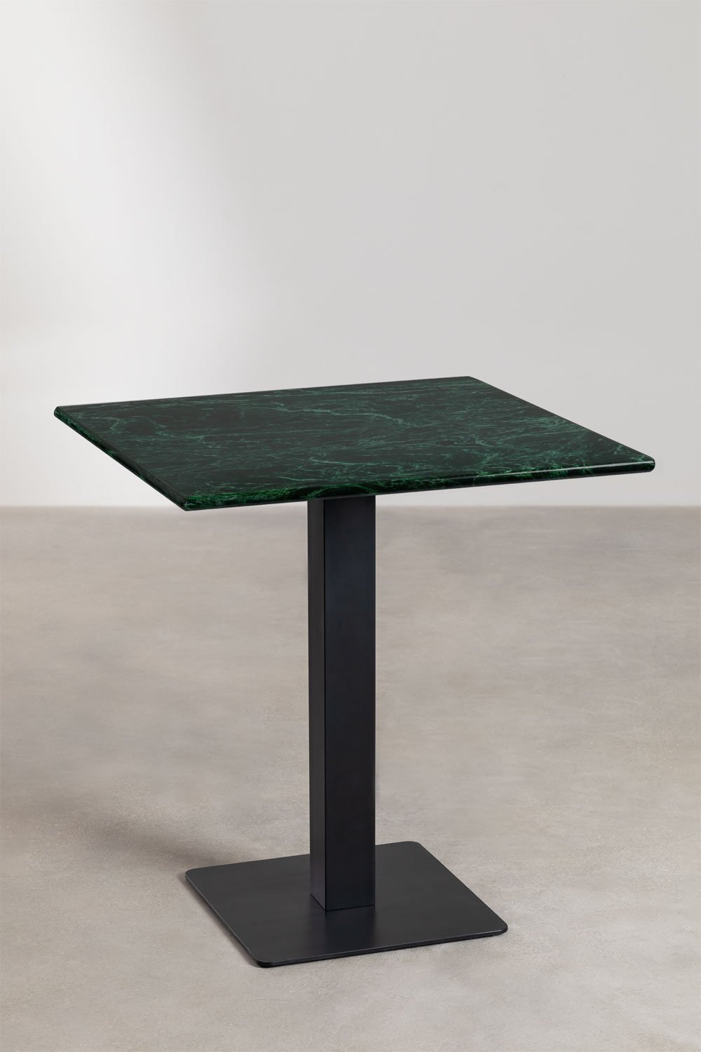 Square Bar Table in Livanto Marble, gallery image 1