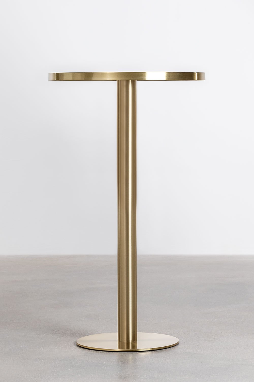 Round High Bar Table in Stoneware (Ø60 cm) Manhattan, gallery image 2