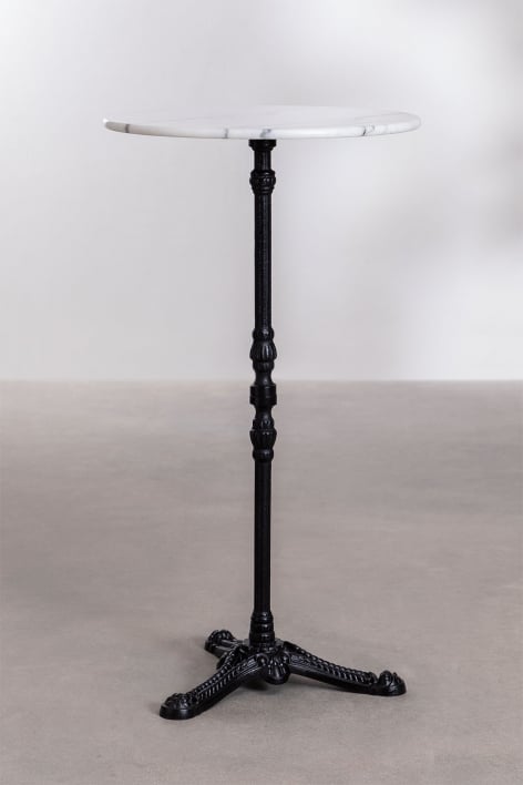 High Bar Table in Roma Marble