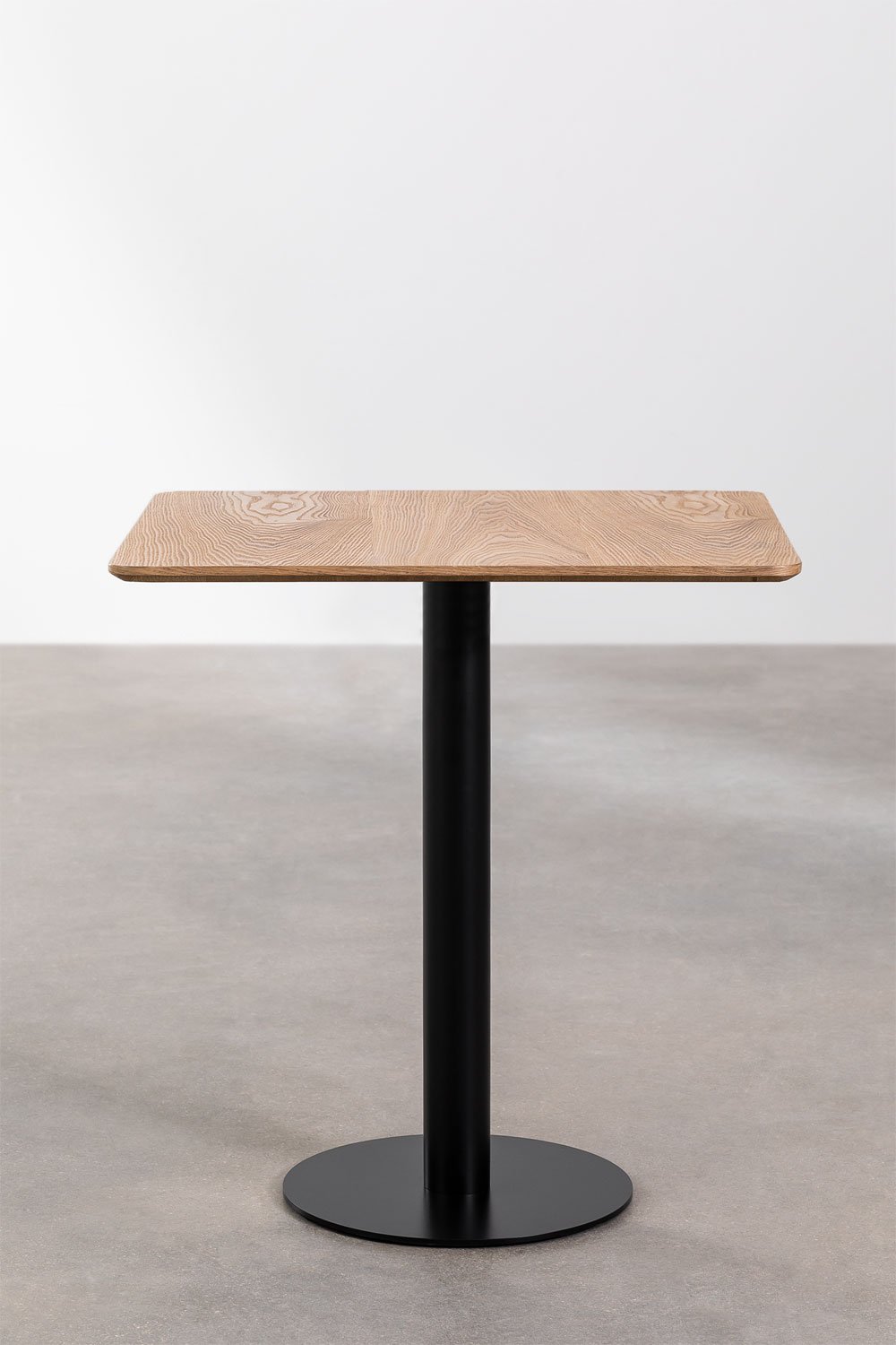 Square Ash Wood Bar Table FRAPPE, gallery image 2