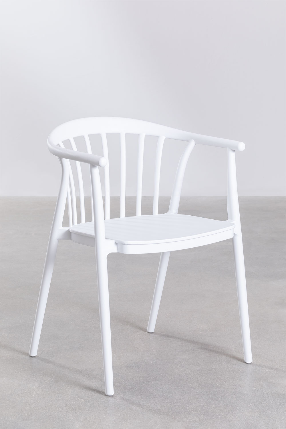 Set of 4 Stackable Garden Chairs IVOR SKLUM