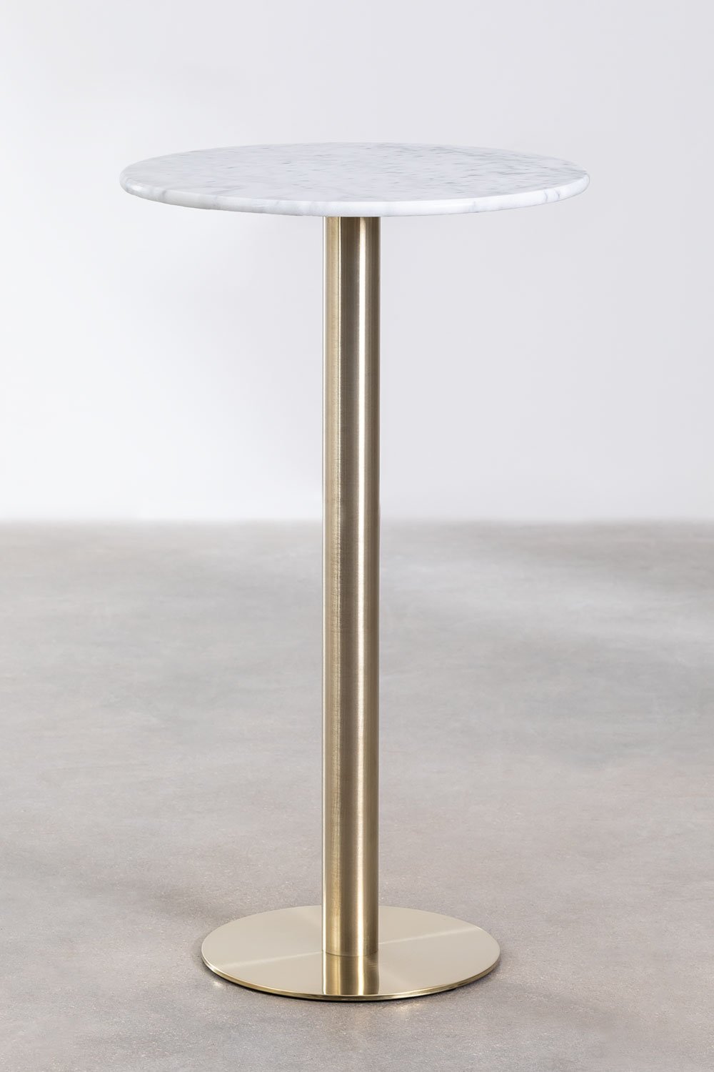 Round Marble  High Bar Table (Ø60 cm) Cosmopolitan, gallery image 1