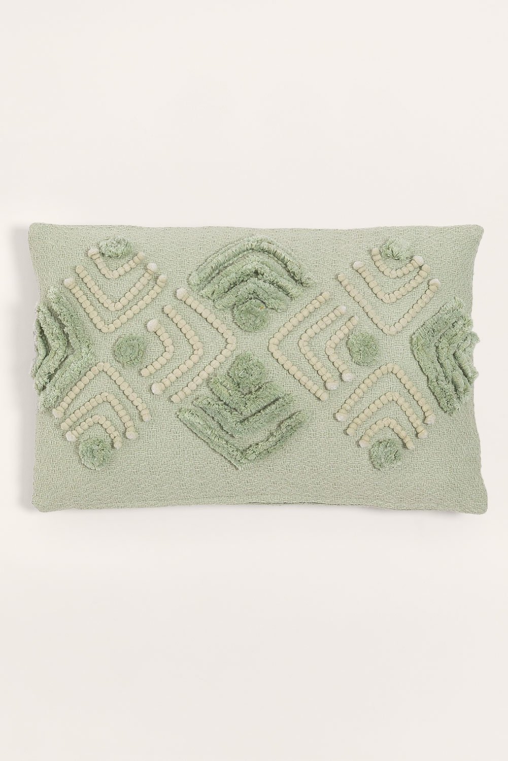 Embroidered Cotton Cushion (30 x 45 cm) Efra, gallery image 1