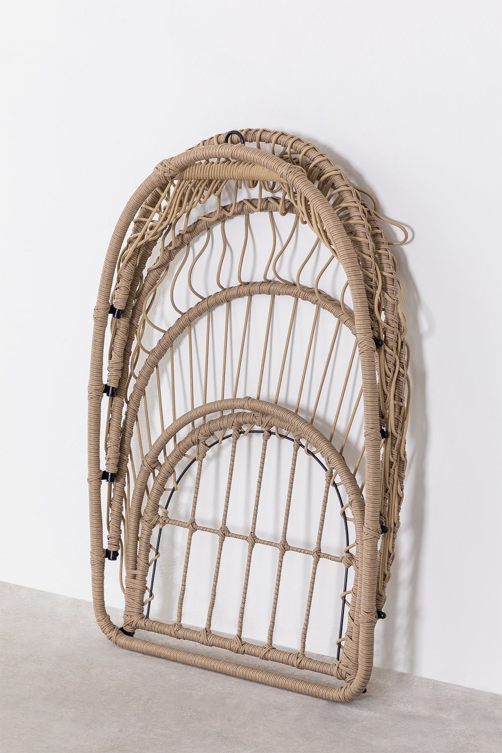 Hanging chair with base and cushion Anoop, gallery image 7