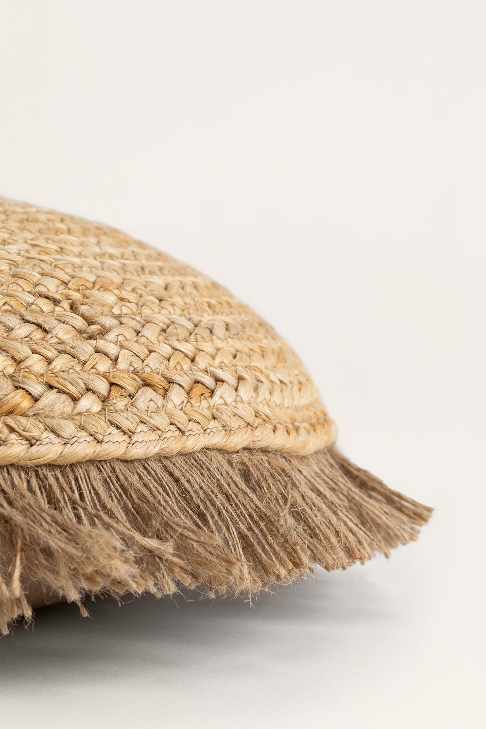 Round Jute Cushion Puava (Ø40 cm) , gallery image 3