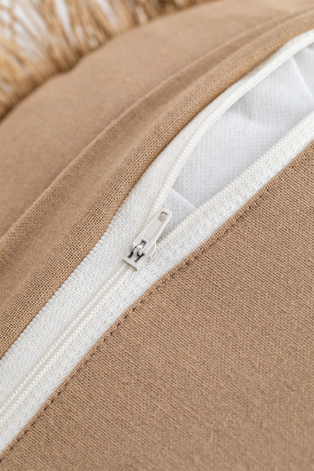 Round Jute Cushion Puava (Ø40 cm) , gallery image 6