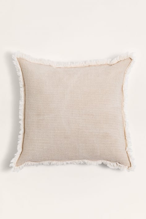Square Cotton Cushion (45x45 cm) Cliff