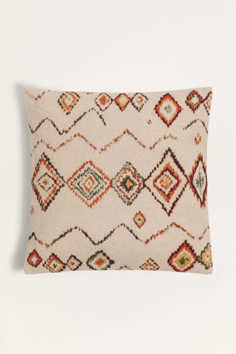 Square Cotton Cushion (45 x 45 cm) Nilai