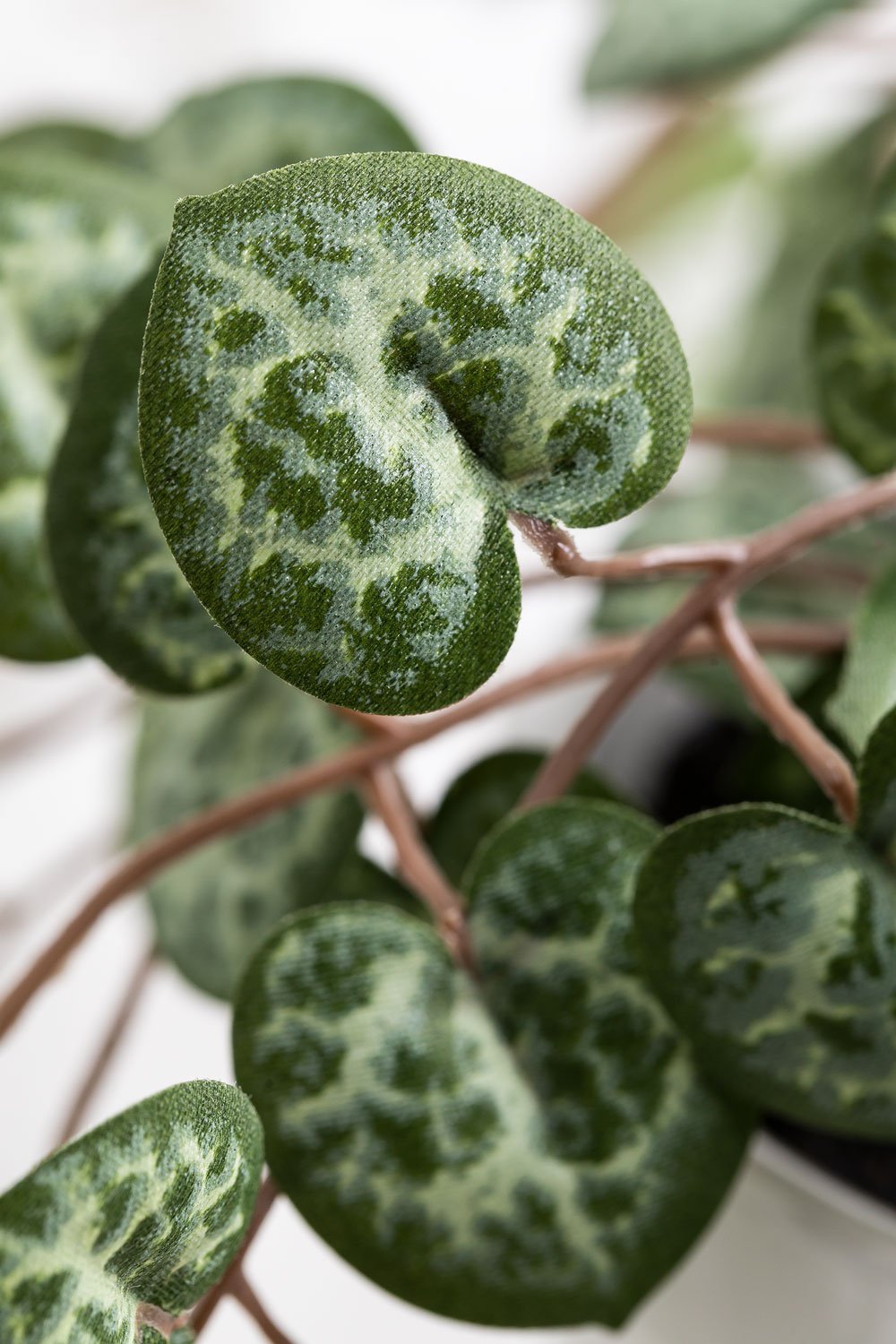 Decorative artificial hanging plant Heart necklace, gallery image 4