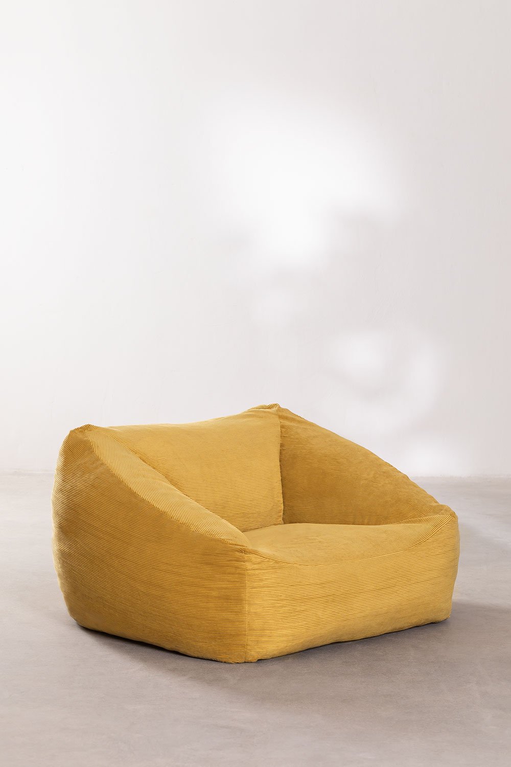 Thiago Velvet Bean Bag Chair, gallery image 2