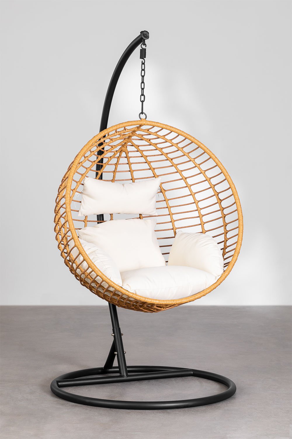 Yosif Garden Hanging Chair with Cushion, gallery image 2