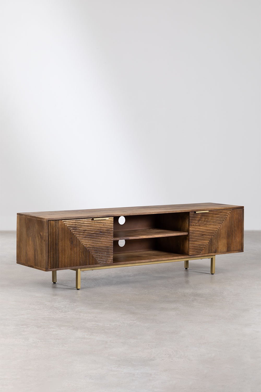 Baty Mango Wood TV Cabinet        , gallery image 2