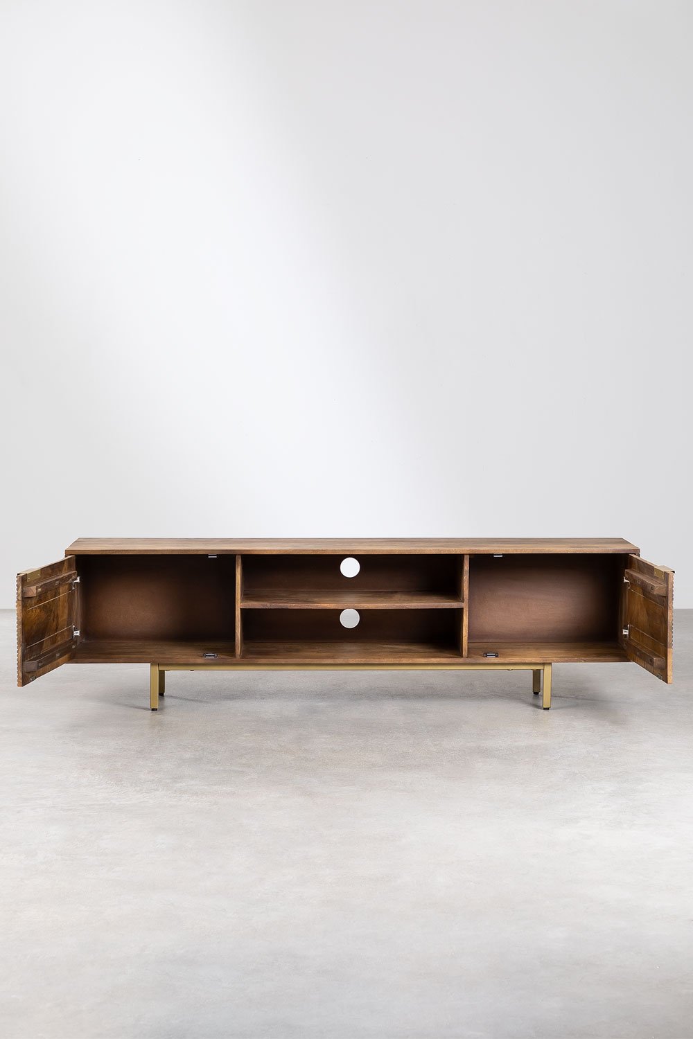 Baty mango wood TV stand, gallery image 4