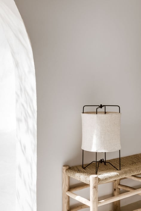 Linen Table Lamp Alfie