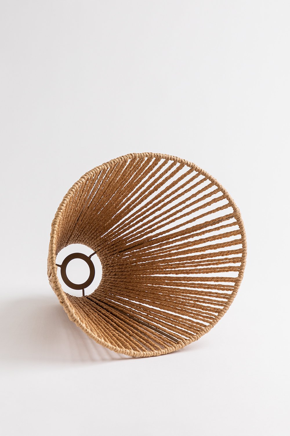 Braided Paper Lampshade for Ceiling Lamp Gertxen , gallery image 3