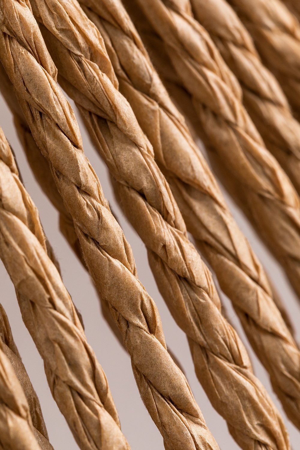 Braided Paper Lampshade for Ceiling Lamp Gertxen , gallery image 5