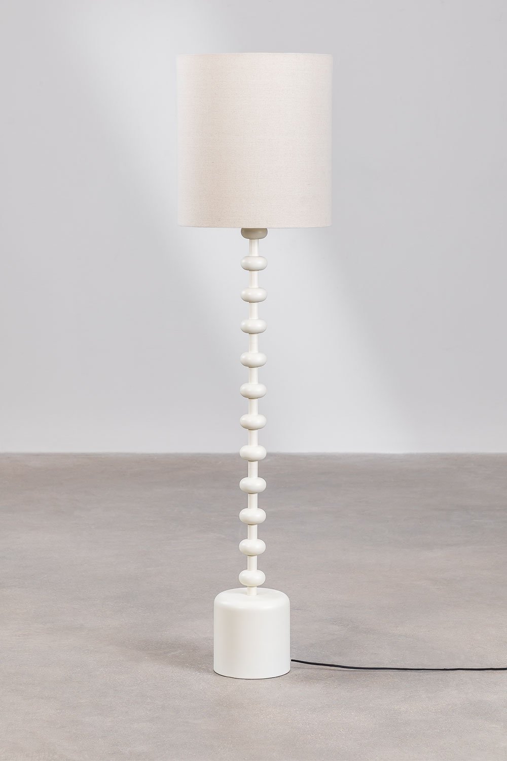 Alieta Linen Floor Lamp, gallery image 2