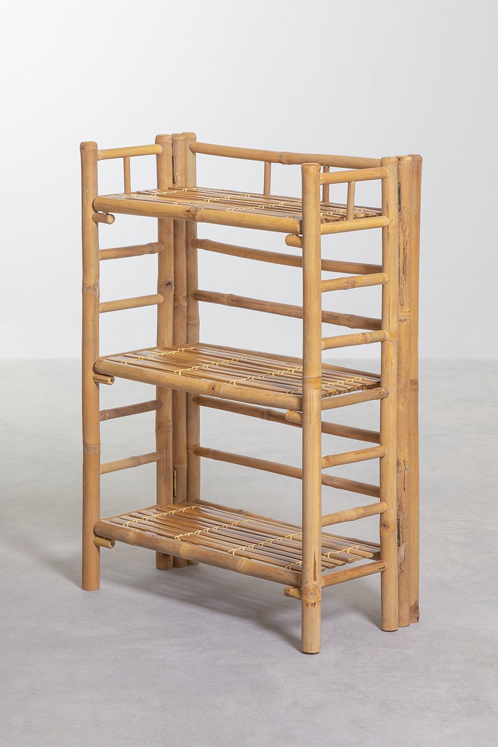 Bamboo 3-Shelf  Bookcase Iciar , gallery image 2