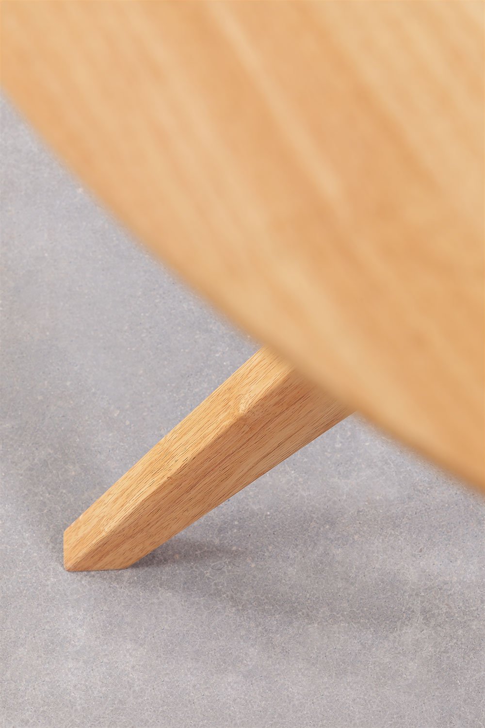 Round kitchen table Ø80 cm in Sekiz wood, gallery image 5