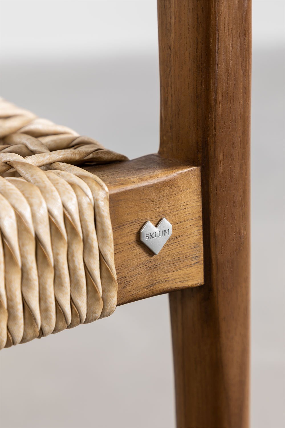  Teak Wood High Stool (66.5 cm) Orebro, gallery image 7