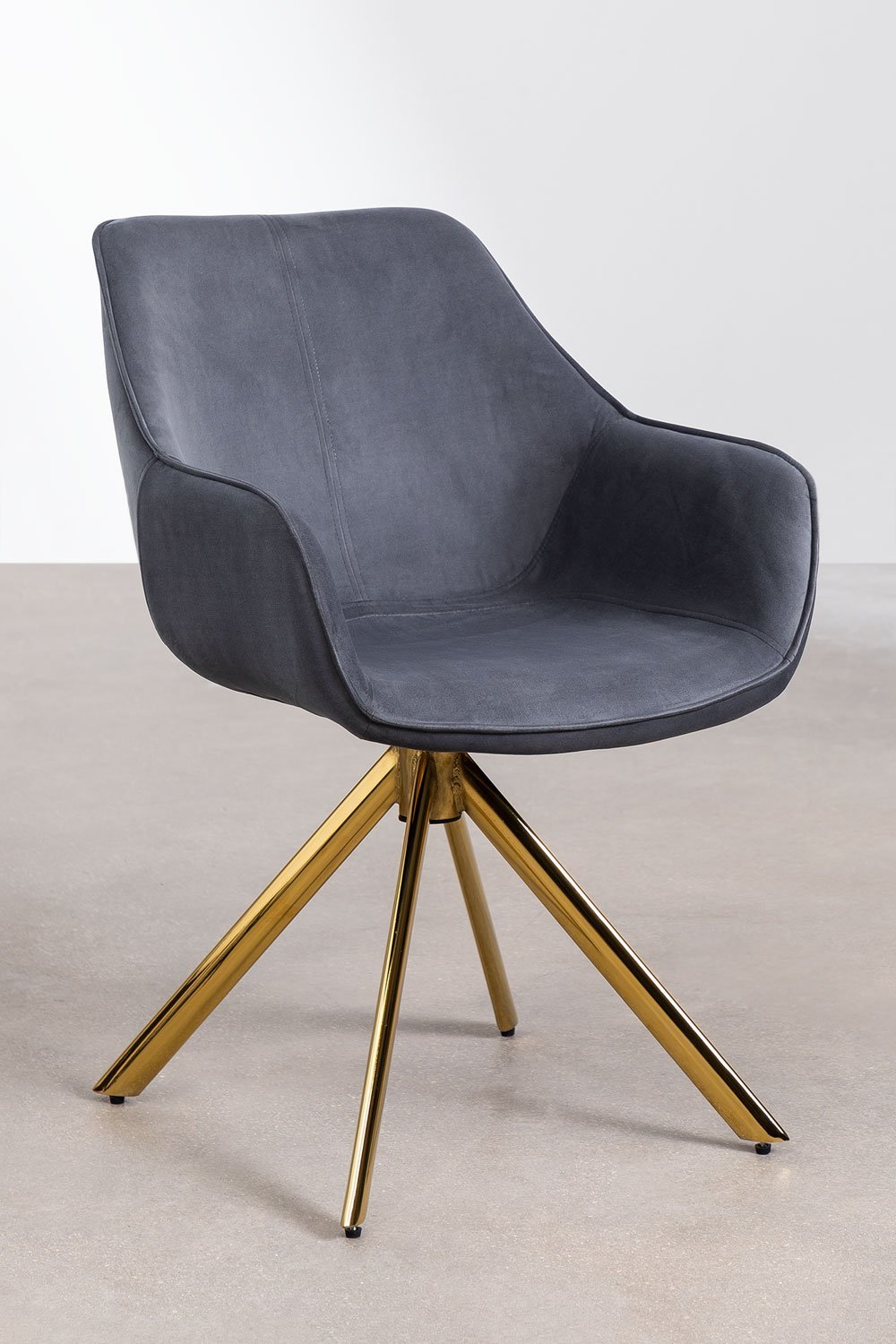 Velvet Dining Chair Lucy , gallery image 1