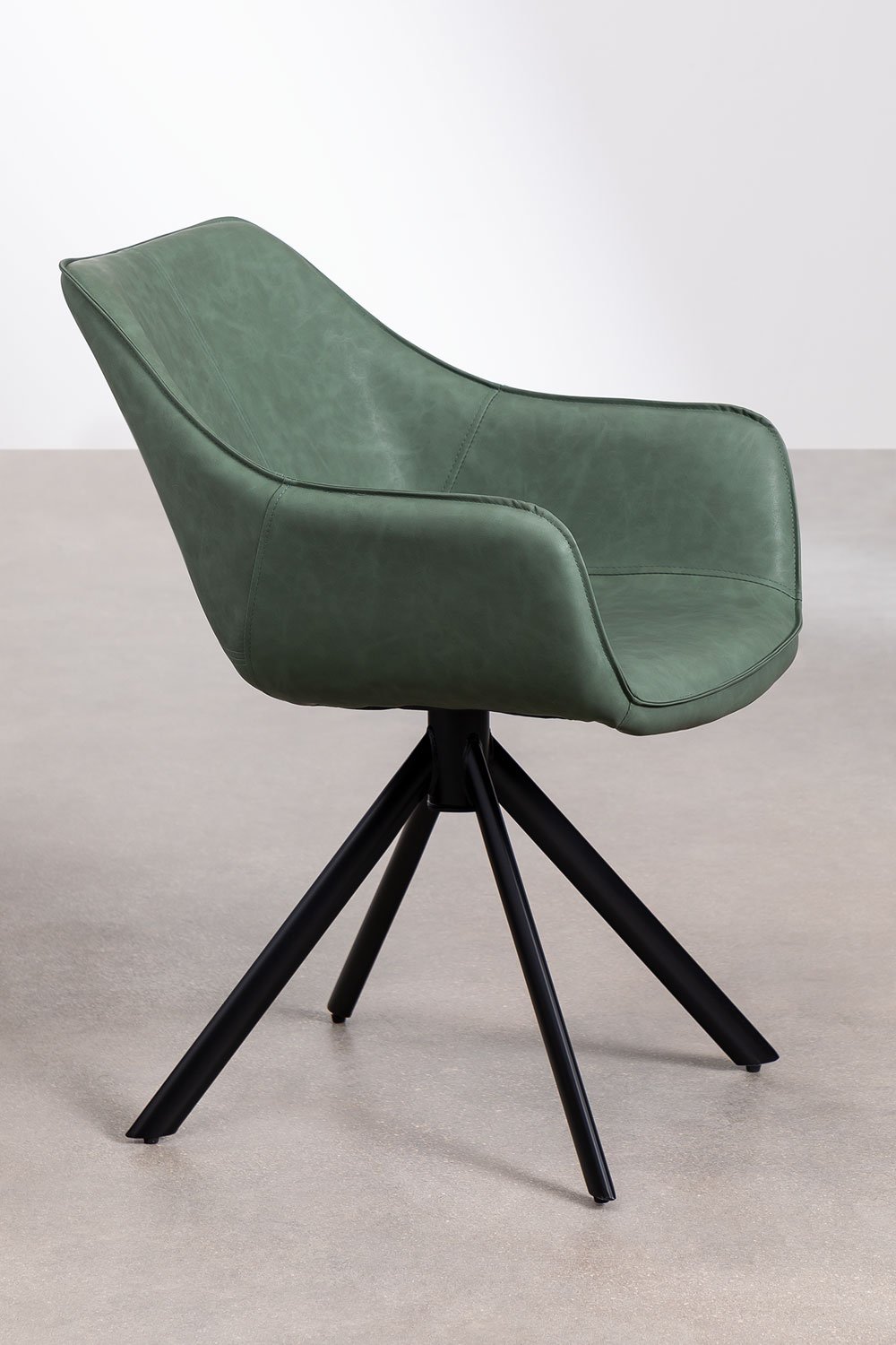 Leatherette Dining Chair Lucy , gallery image 2