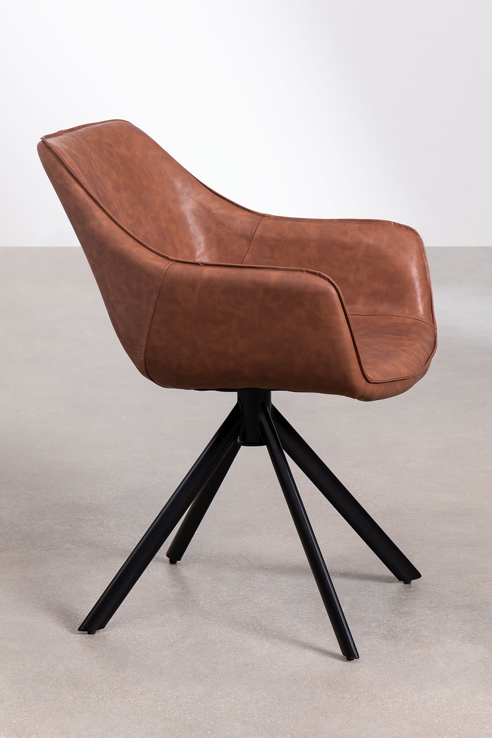 Leatherette Dining Chair Lucy , gallery image 2