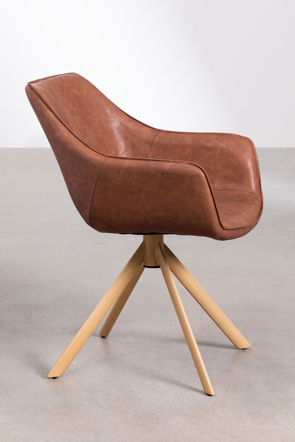 Leatherette Dining Chair Lucy , gallery image 2