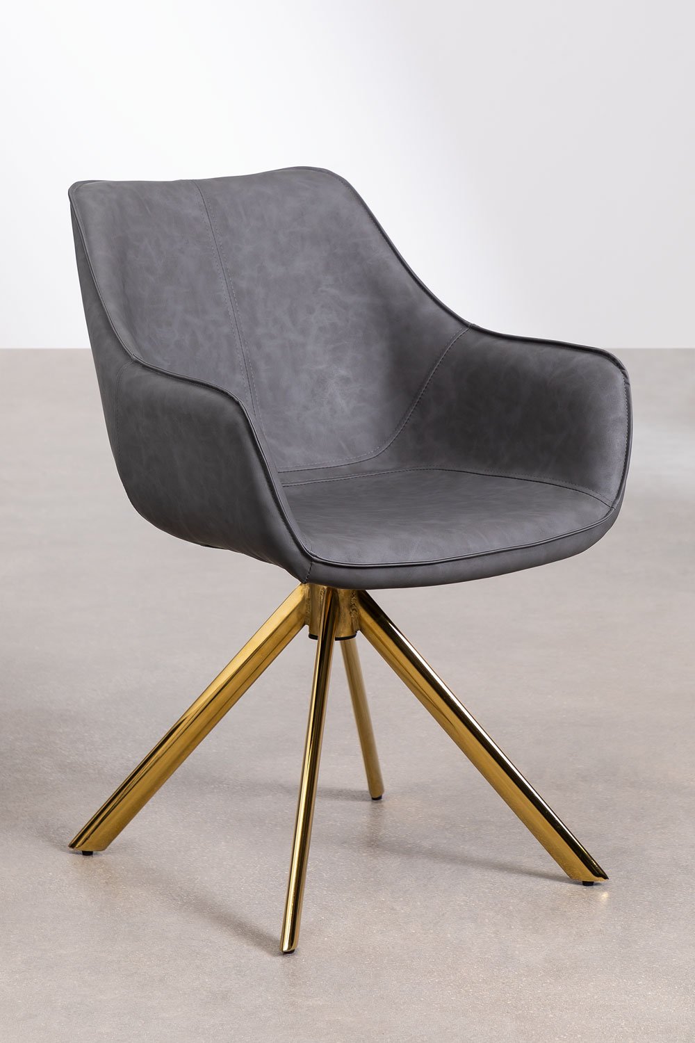 Leatherette Dining Chair Lucy , gallery image 1