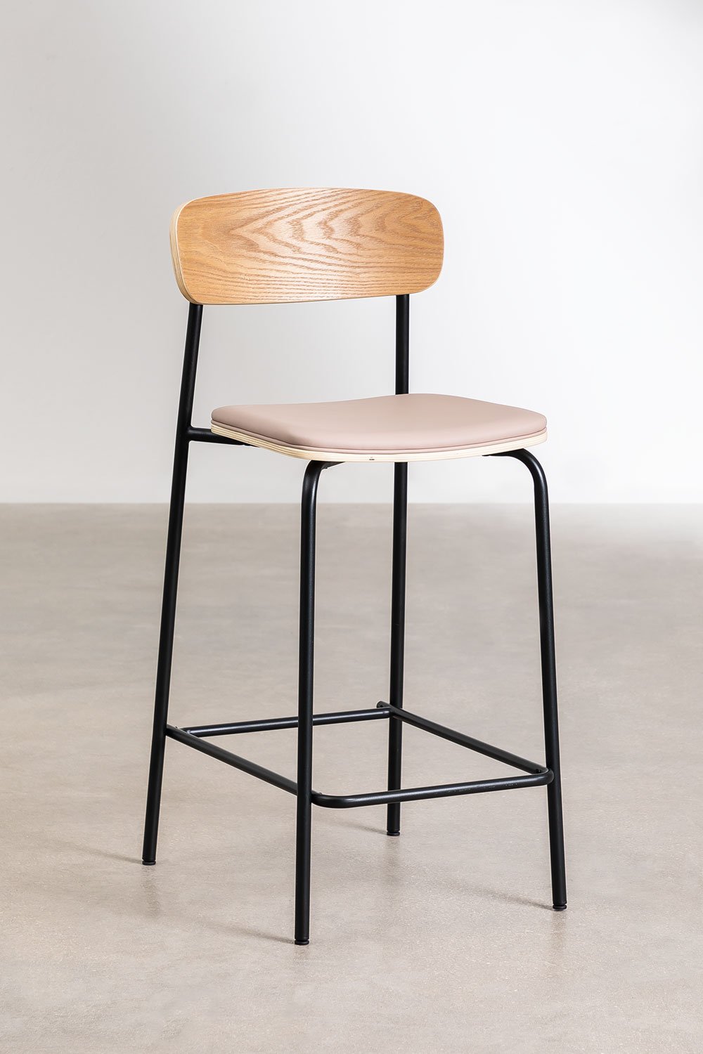 High Leatherette Stool (66.5 cm) Wilpier, gallery image 1