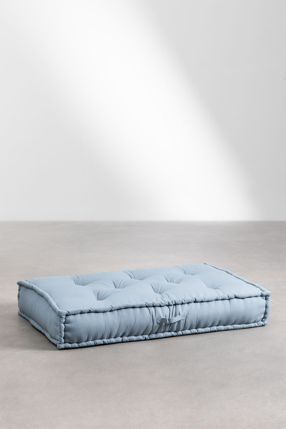 Modular sofa floor outlet cushions