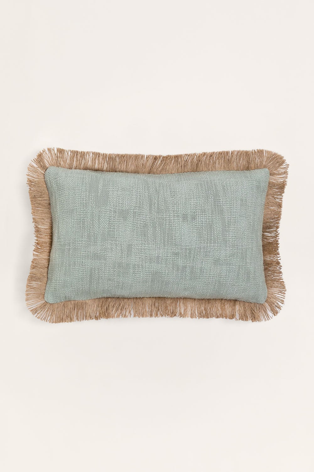 Rectangular cushion 30x50 cm in Paraiba cotton, gallery image 3