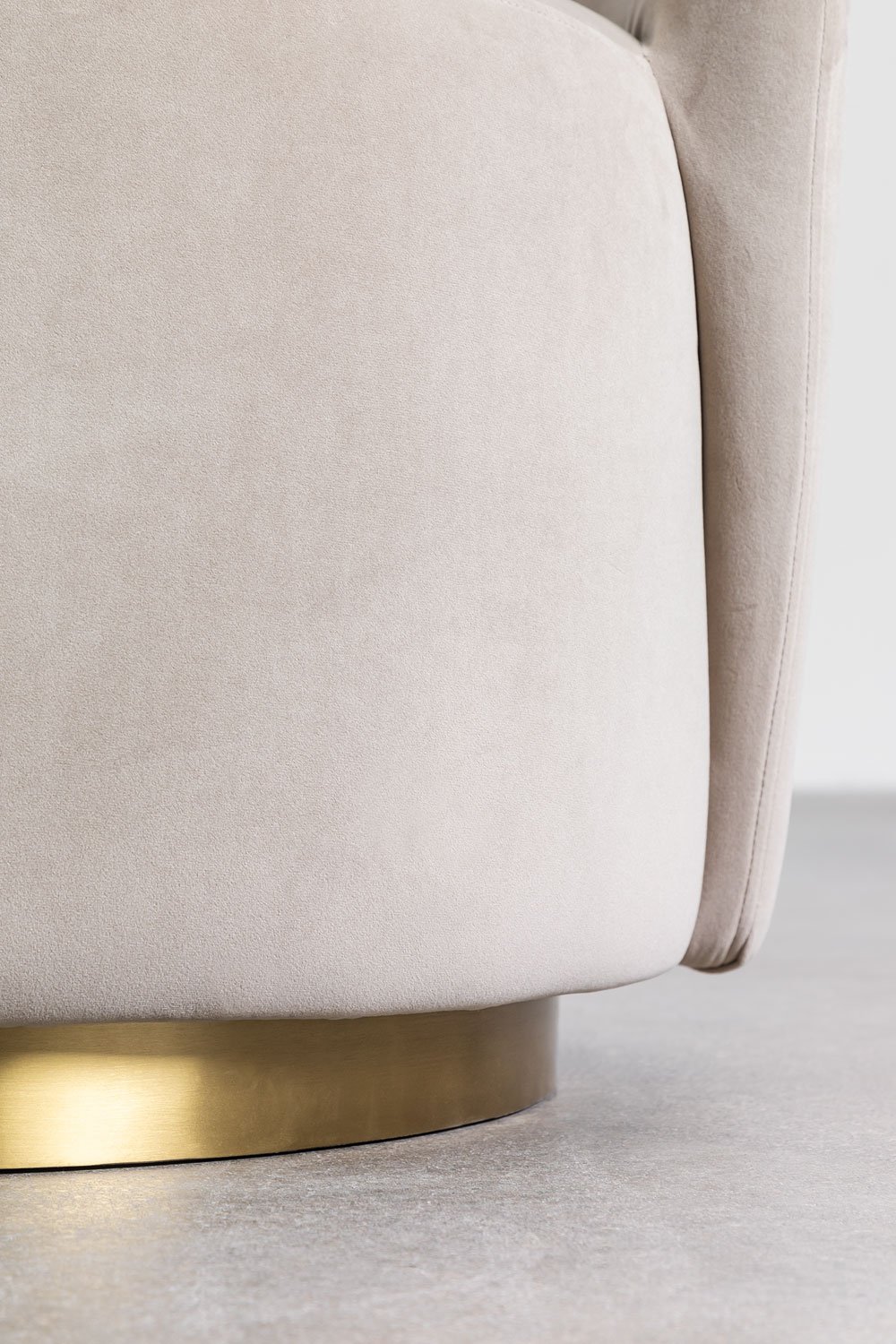 Sidoni velvet armchair, gallery image 6