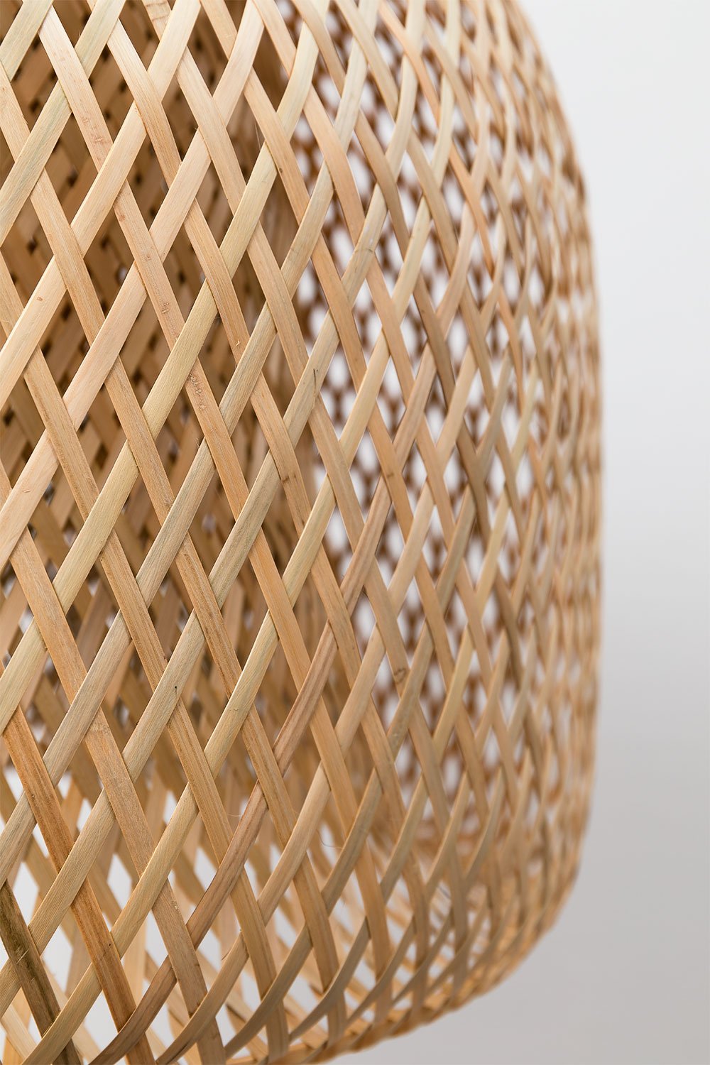 Bamboo Ceiling Lamp Ø45 cm Debi, gallery image 5