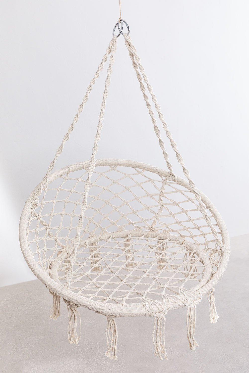 Bahli bamboo hanging chair, gallery image 2
