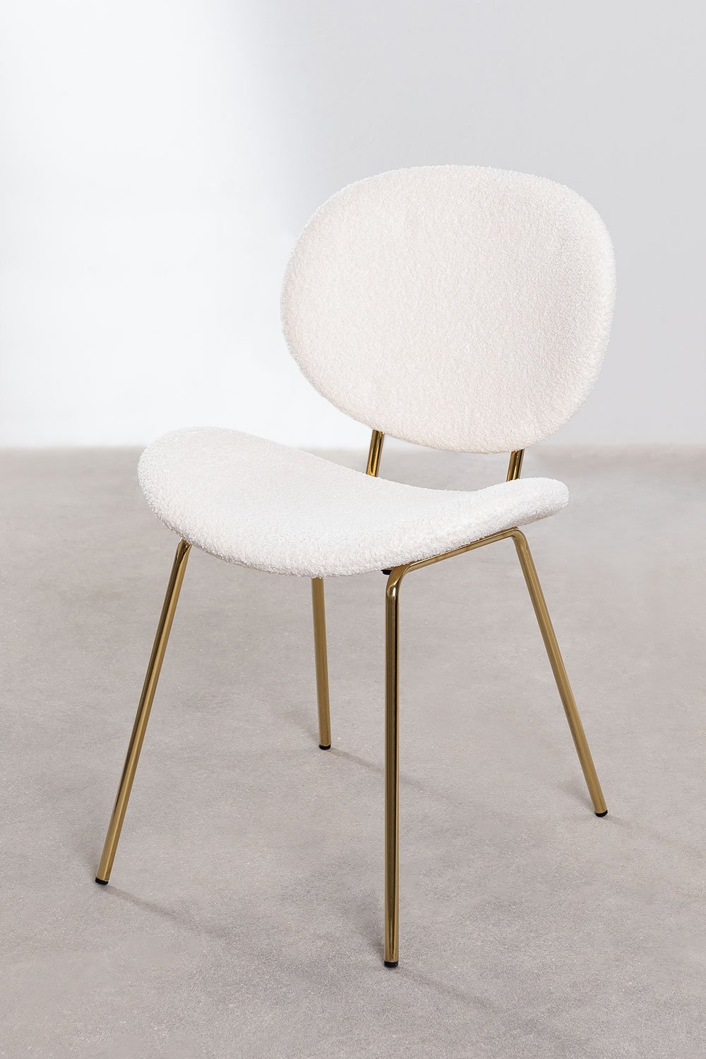 Chenille dining chair Laure , gallery image 2