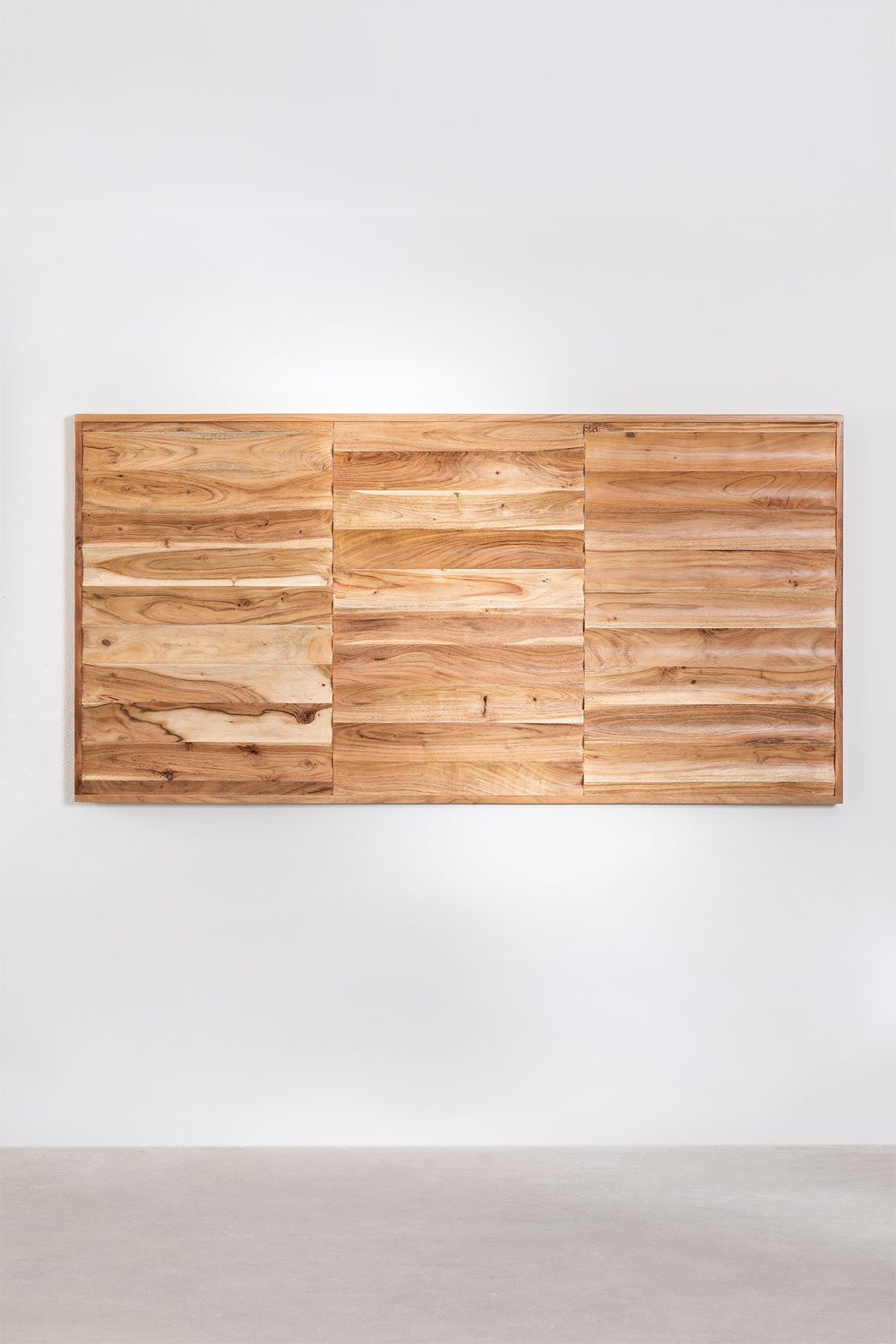 Headboard for 150 cm bed in acacia wood Petter, gallery image 4
