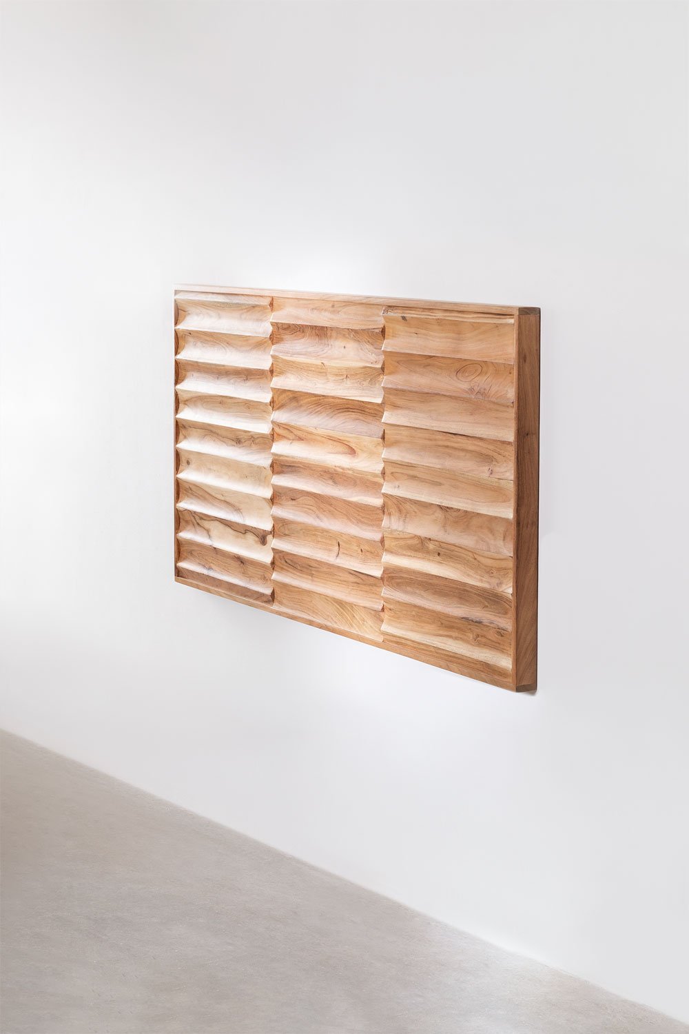 Headboard for 150 cm bed in acacia wood Petter, gallery image 5