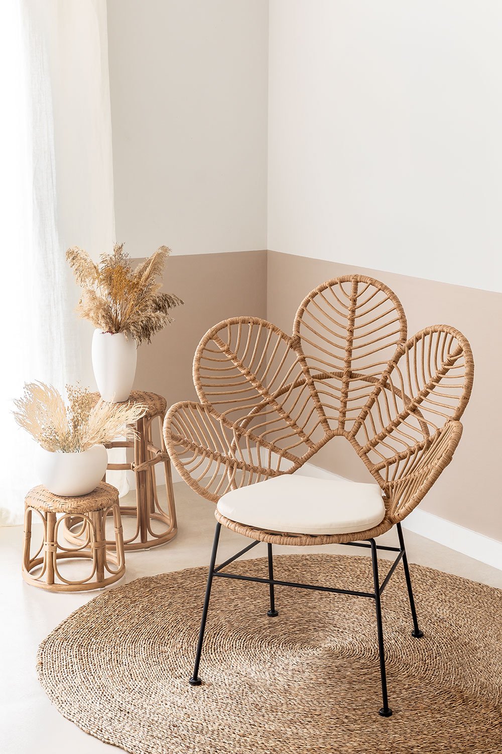Synthetic Wicker Armchair Rinum, gallery image 1