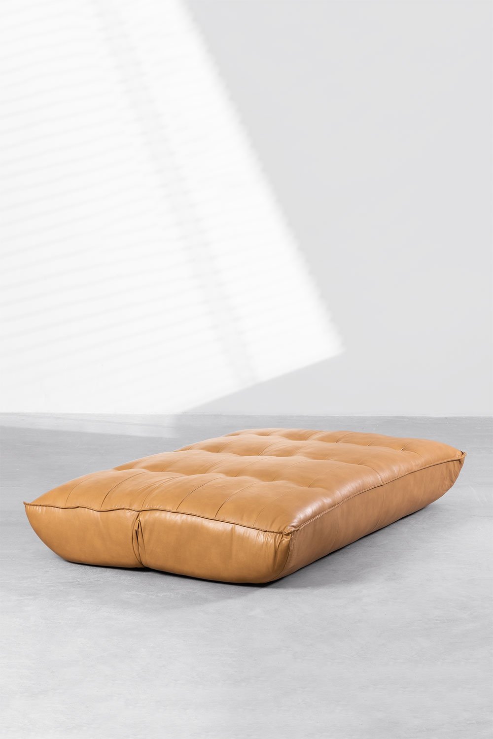 3-seater sofa bed in faux leather Mati, gallery image 5