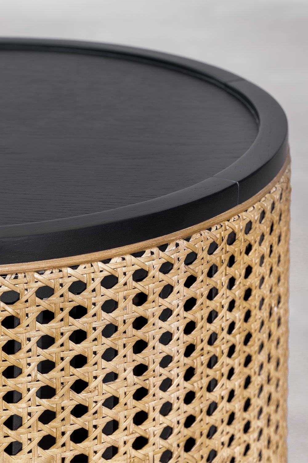 Rattan and Wood Sideboard Crawley, gallery image 5