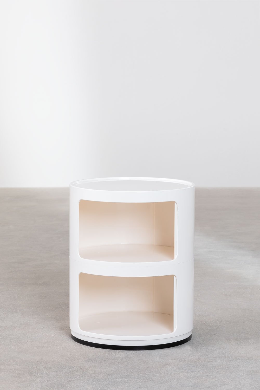 Round Side Table with Shelves Babel 02, gallery image 2