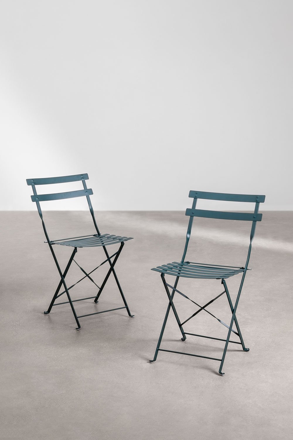 Pack of 2 Folding Dining Chairs Sergey , gallery image 1